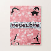 Meisjes Gymnastiek Evenementen Glitz en Glam Legpuzzel (Verticaal)