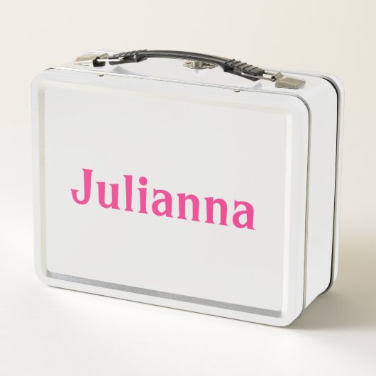 Meisjes Gymnastiek Evenementen Metalen Lunchbox (Achterkant)