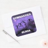 Meisjes Gymnastiek Evenementen Stickers (Envelop)