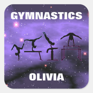 Meisjes Gymnastiek Evenementen Stickers