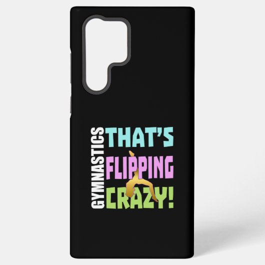 Meisjes Gymnastiek - Flipping Crazy Samsung Galaxy Hoesje (Achterkant)