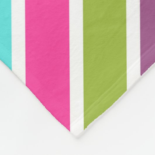 Meisjes Gymnastiek Gepersonaliseerde monogram naam Fleece Deken (Hoek)