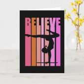 Meisjes Gymnastiek Gymnastiek Meisjes Handstand Ro Kaart (Gele Bloem)