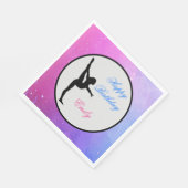 Meisjes Gymnastiek Happy Birthday Servetten (Hoek)