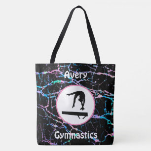 Meisjes Gymnastiek Hologram Balance Beam Canvas ta Tote Bag