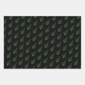 Meisjes Gymnastiek kerstboom Inpakpapier Vel (Voorkant 3)