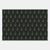 Meisjes Gymnastiek kerstboom Inpakpapier Vel (Voorkant 2)