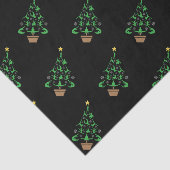 Meisjes Gymnastiek kerstboom Tissuepapier (Detail)