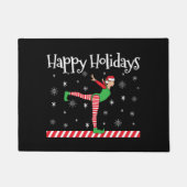 Meisjes Gymnastiek Kerstmis Elf Deurmat (Voorkant)