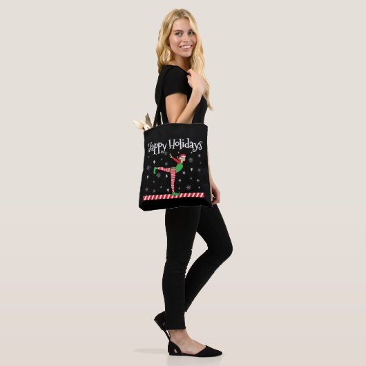 Meisjes Gymnastiek Kerstmis Elf Tote Bag (Op model)