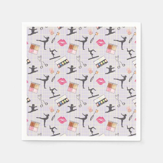 Meisjes Gymnastiek - Meisje Make-up Servet (Voorkant)