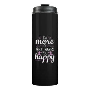 Meisjes Gymnastiek - Motivatie Happy Quote Thermosbeker
