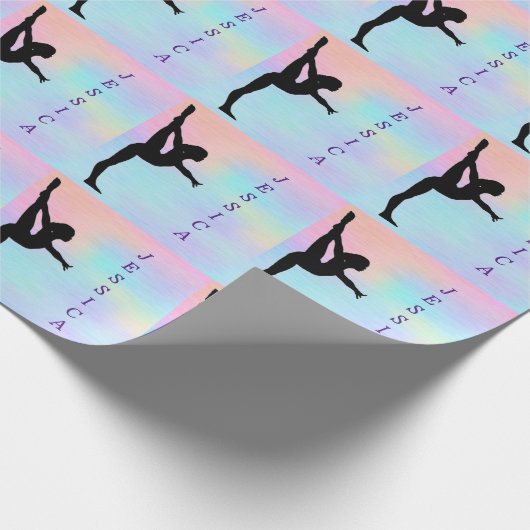 meisjes gymnastiek pastel inpakpapier (Hoek)