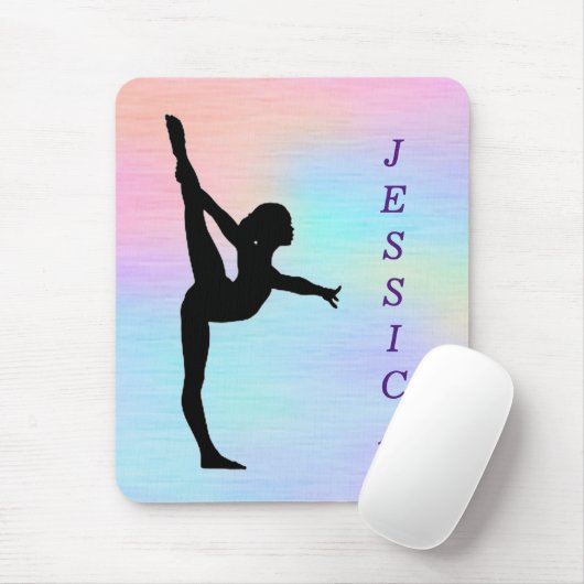 Meisjes Gymnastiek Pastel Mousepad Muismat (Met muis)