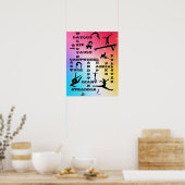 Meisjes Gymnastiek Poster (Keuken)