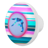 Meisjes Gymnastiek, Power Tumbling, Handspring Keramische Knop (Rechts)