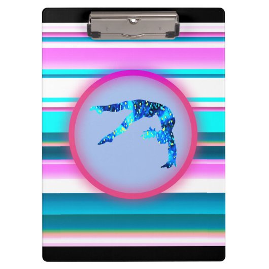 Meisjes Gymnastiek, Power Tumbling, Handspring Klembord (Voorkant)