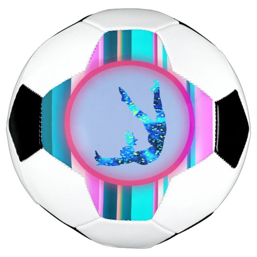 Meisjes Gymnastiek, Power Tumbling, Handspring Voetbal (Gedraaid)