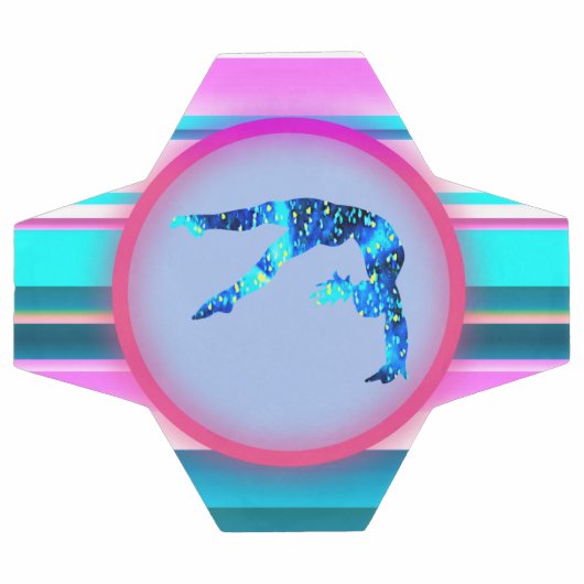 Meisjes Gymnastiek, Power Tumbling, Handspring Voetbal (Enkel)