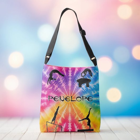 Meisjes Gymnastiek Rainbow Stropdas-Dye Crossbody Tas