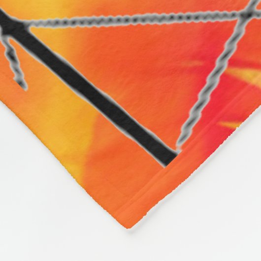 Meisjes Gymnastiek Rainbow Stropdas-Dye Fleece Deken (Hoek)