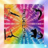 Meisjes Gymnastiek Rainbow Stropdas-Dye Legpuzzel