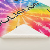 Meisjes Gymnastiek Rainbow Stropdas-Dye Sherpa Deken (3/4)