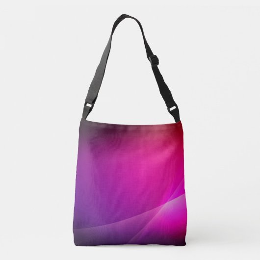 Meisjes Gymnastiek Roze en Paars Balans Crossbody Tas (Achterkant)