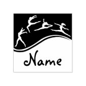 Meisjes Gymnastiek Rubber Stamp Rubberstempel (Afrduk)