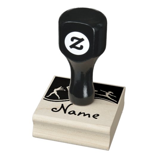 Meisjes Gymnastiek Rubber Stamp Rubberstempel (Stempel)
