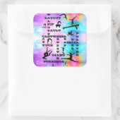 Meisjes Gymnastiek Skills Crosswords Stickers (Tas)