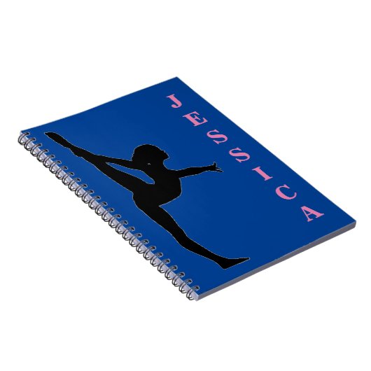 Meisjes Gymnastiek Spiral Foto Notitieboek (Rechterzijde)