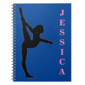 Meisjes Gymnastiek Spiral Foto Notitieboek (Voorkant)