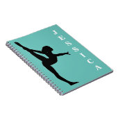 Meisjes Gymnastiek Spiral Foto Notitieboek (Rechterzijde)