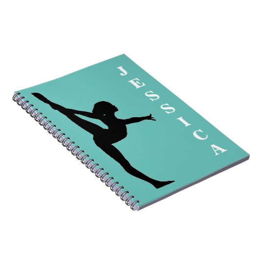 Meisjes Gymnastiek Spiral Foto Notitieboek (Rechterzijde)