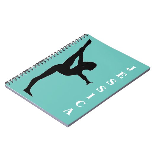 Meisjes Gymnastiek Spiral Foto Notitieboek (Linkerzijde)