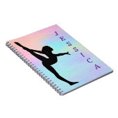 Meisjes Gymnastiek Spiral Foto Notitieboek (Rechterzijde)