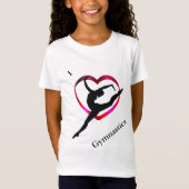 Meisjes Gymnastiek T-shirt (Voorkant)