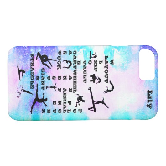 Meisjes Gymnastiek Vaardigheden Custom Case-Mate iPhone Case (Achterkant (Horizontaal))