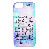 Meisjes Gymnastiek Vaardigheden Custom Case-Mate iPhone Case (Achterkant)