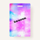 Meisjes Gymnastiek Vaardigheden Kruiswoordbadge Badge (Achterkant)