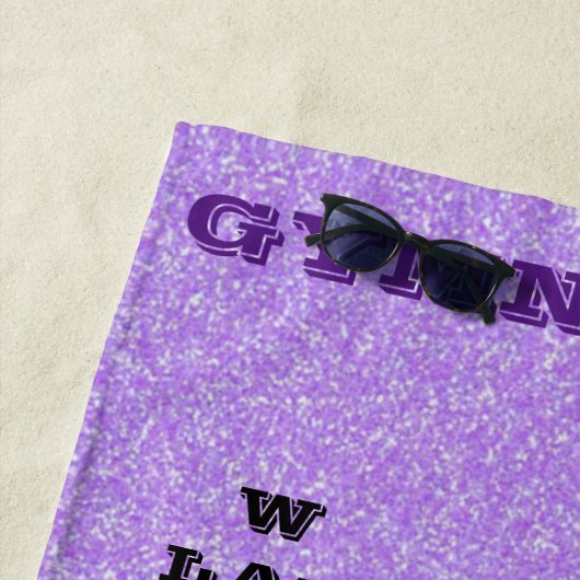 Meisjes Gymnastiek Vaardigheden Strandlaken (In situ)