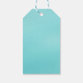 Meisjes Gymnastiek Verjaardag Schattigee Custom Cadeaulabel (Achterkant)