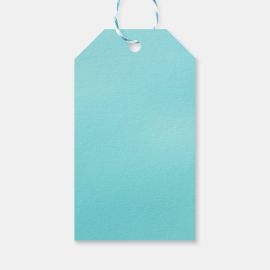 Meisjes Gymnastiek Verjaardag Schattigee Custom Cadeaulabel (Achterkant)