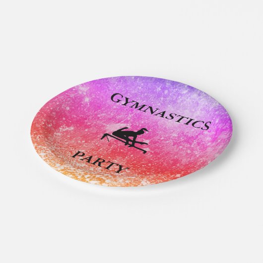 Meisjes Gymnastiek Verjaardagsfeest Rainbow Bord (Gekanteld)