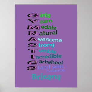 Meisjes Gymnastiek (wisselnaam) Poster