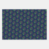 Meisjes Gymnastiek - Zomer Sunshine Hart Inpakpapier Vel (Voorkant 3)