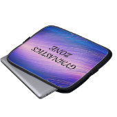 Meisjes Gymnastiek Zone Gymnast Rainbow Sparkle Laptop Sleeve (Voorkant onderkant)