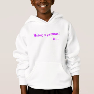 Meisjes gymnastische inspirerend hoodie