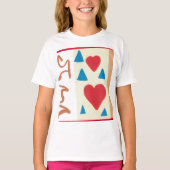 Meisjes Haes TAGLESS T-shirt (Voorkant)